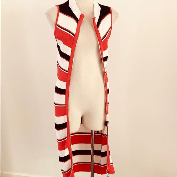 NWT Dutch label NIKKIE pencil dress with rear full length zipper SIZE 8-10 - Picture 7 of 10